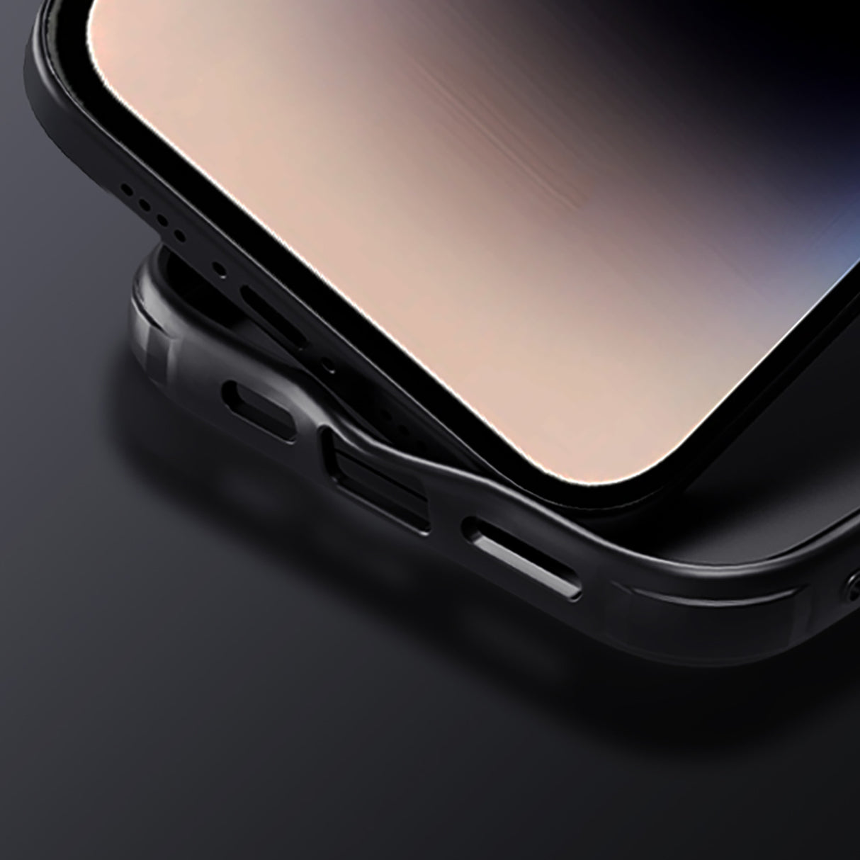 ETUI NILLKIN CAMSHIELD PRO CASE NA IPHONE 16 PRO MAX Z OSŁONĄ NA APARAT - CZARNE