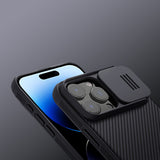 ETUI NILLKIN CAMSHIELD PRO CASE NA IPHONE 16 PRO MAX Z OSŁONĄ NA APARAT - CZARNE