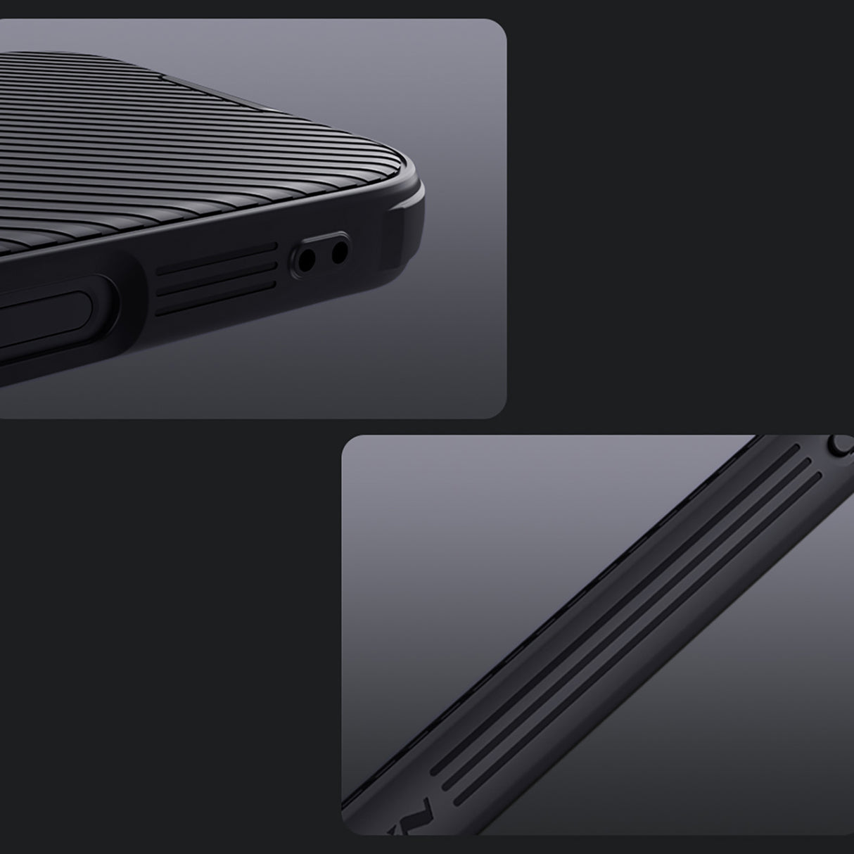 ETUI NILLKIN CAMSHIELD PRO CASE NA IPHONE 16 PRO MAX Z OSŁONĄ NA APARAT - CZARNE