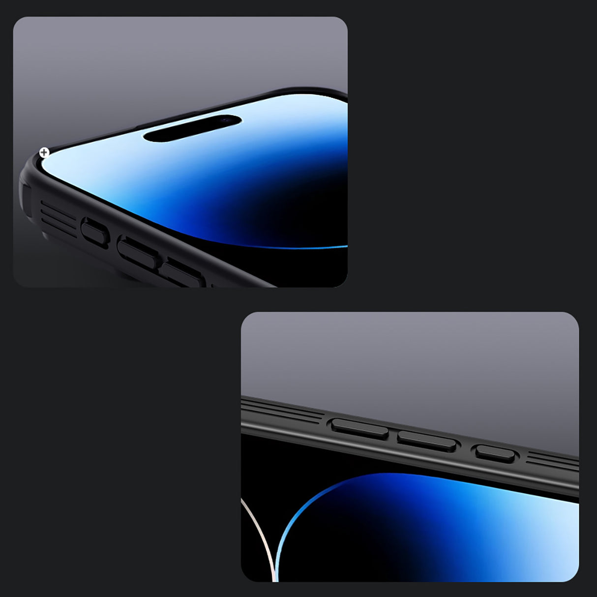 ETUI NILLKIN CAMSHIELD PRO CASE NA IPHONE 16 PRO MAX Z OSŁONĄ NA APARAT - CZARNE