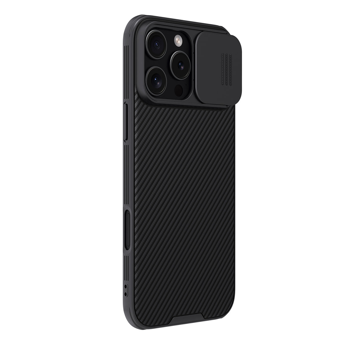 ETUI NILLKIN CAMSHIELD PRO CASE NA IPHONE 16 PRO MAX Z OSŁONĄ NA APARAT - CZARNE