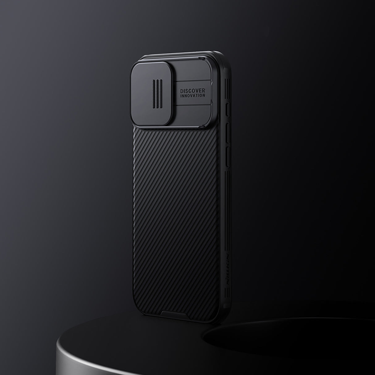 ETUI NILLKIN CAMSHIELD PRO CASE NA IPHONE 16 PRO MAX Z OSŁONĄ NA APARAT - CZARNE
