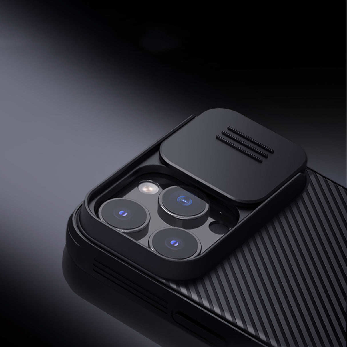 ETUI NILLKIN CAMSHIELD PRO CASE NA IPHONE 16 PRO MAX Z OSŁONĄ NA APARAT - CZARNE
