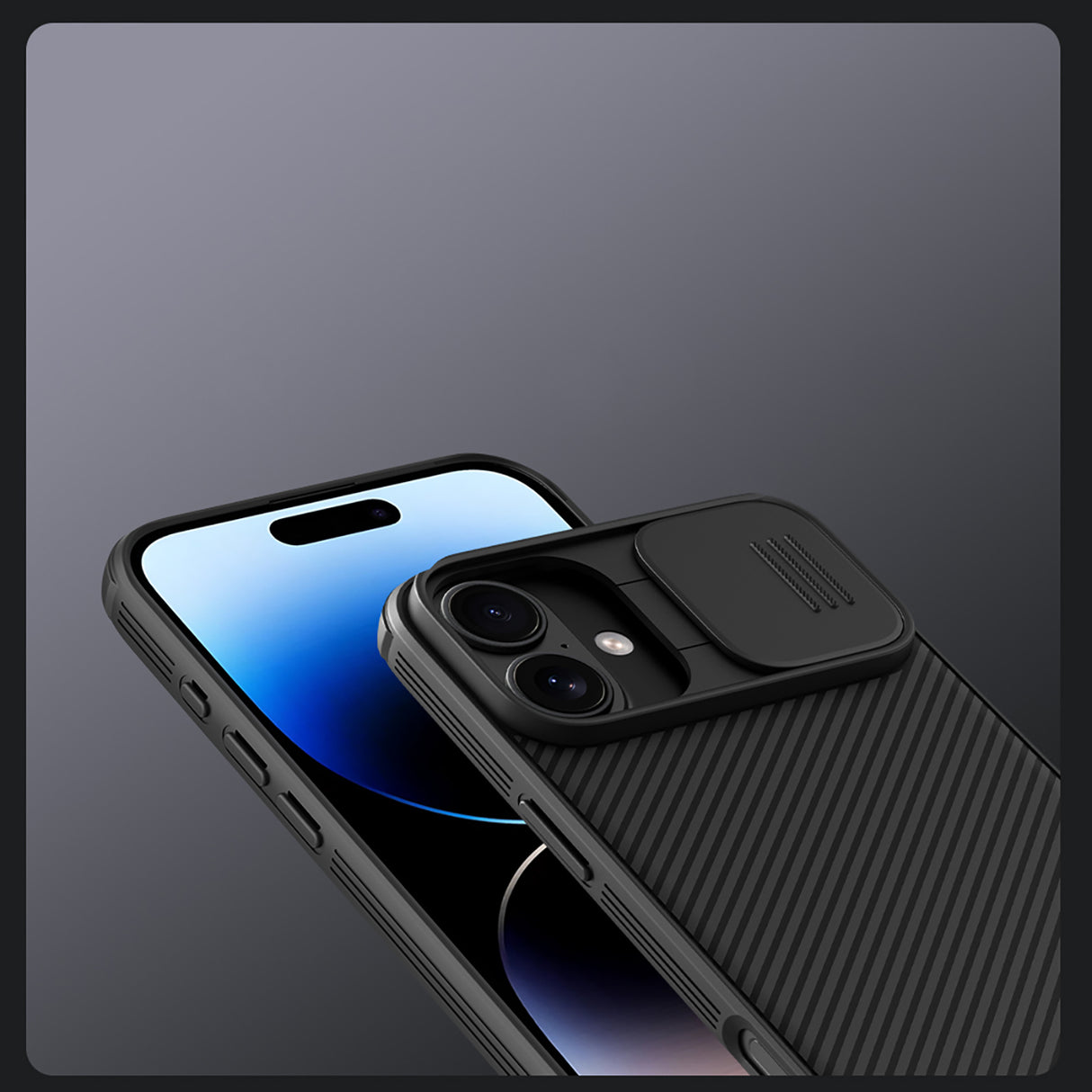 ETUI NILLKIN CAMSHIELD PRO MAGNETIC CASE NA IPHONE 16 - CZARNE