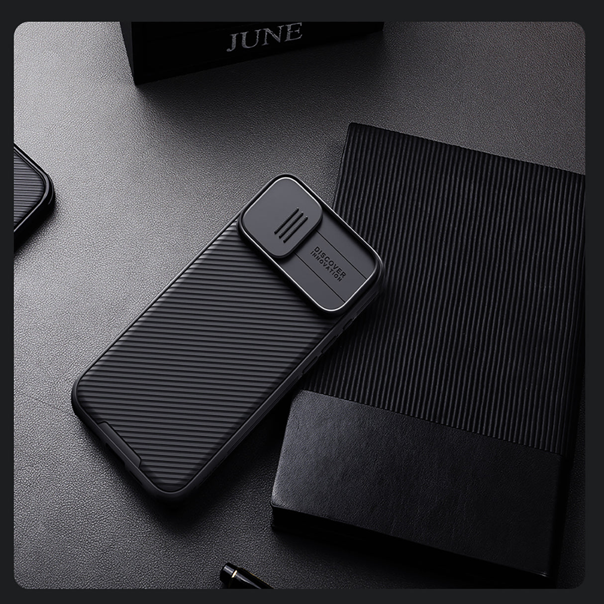 ETUI NILLKIN CAMSHIELD PRO MAGNETIC CASE NA IPHONE 16 - CZARNE