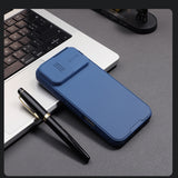 ETUI NILLKIN CAMSHIELD PRO MAGNETIC CASE NA IPHONE 16 PRO - NIEBIESKIE