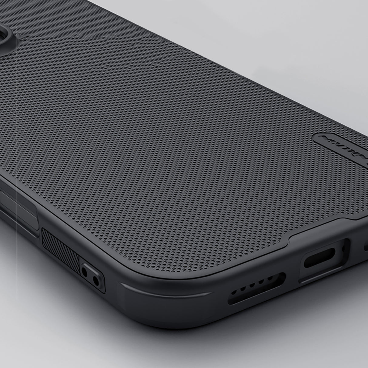 ETUI NILLKIN SUPER FROSTED SHIELD PRO NA IPHONE 16 PRO MAX - CZARNE