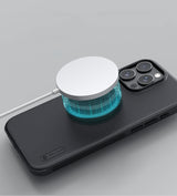ETUI NILLKIN SUPER FROSTED SHIELD PRO MAGNETIC CASE NA IPHONE 16 PRO MAX - CZARNE