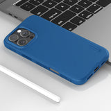 ETUI NILLKIN SUPER FROSTED SHIELD PRO MAGNETIC CASE NA IPHONE 16 PRO - NIEBIESKIE