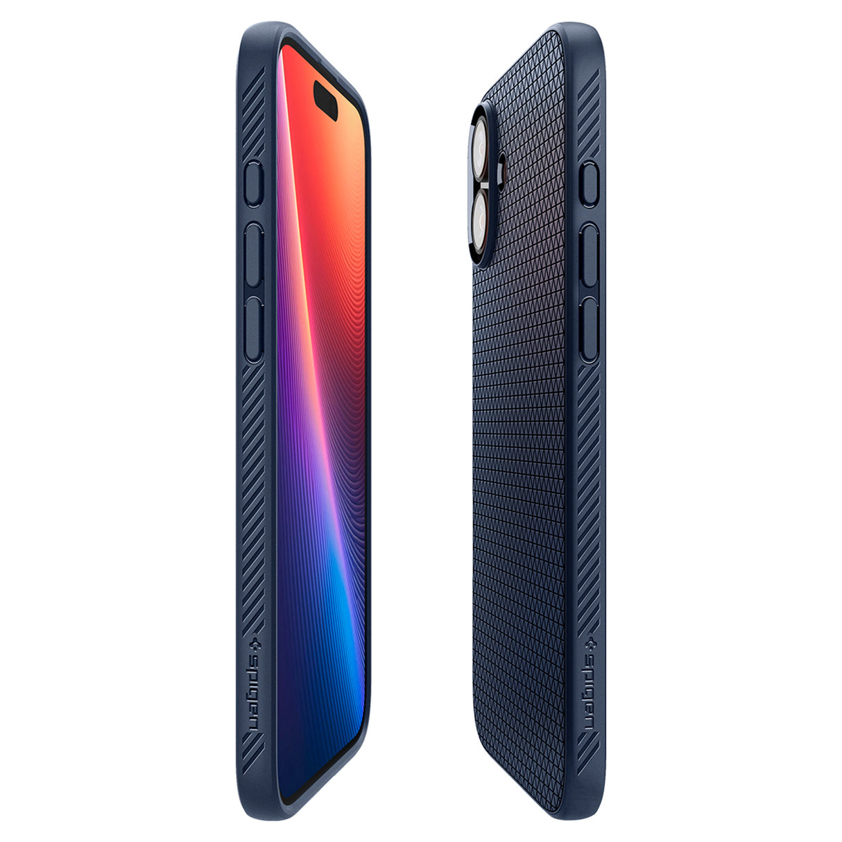 ETUI SPIGEN LIQUID AIR NA IPHONE 16 PLUS - NIEBIESKIE