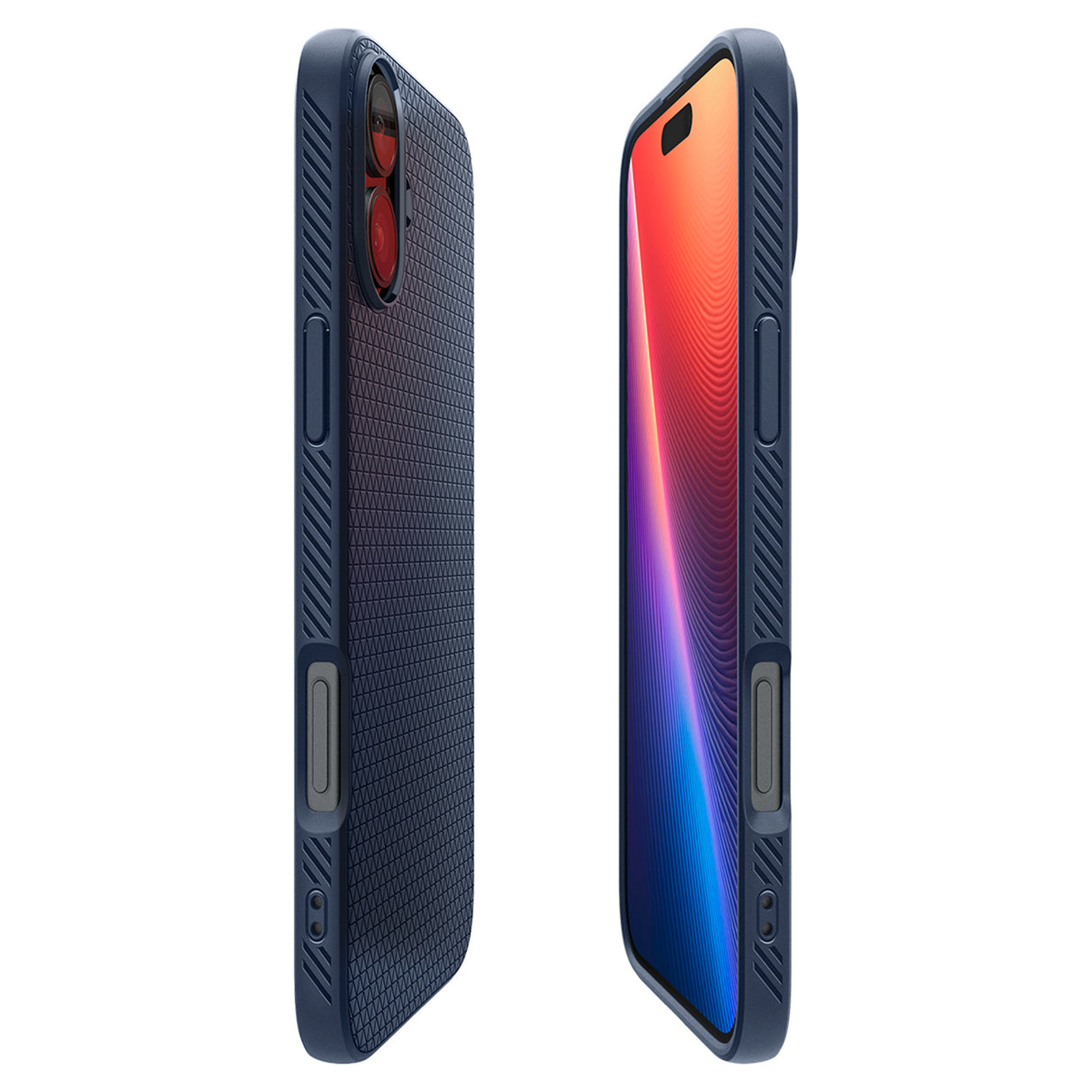 ETUI SPIGEN LIQUID AIR NA IPHONE 16 PLUS - NIEBIESKIE