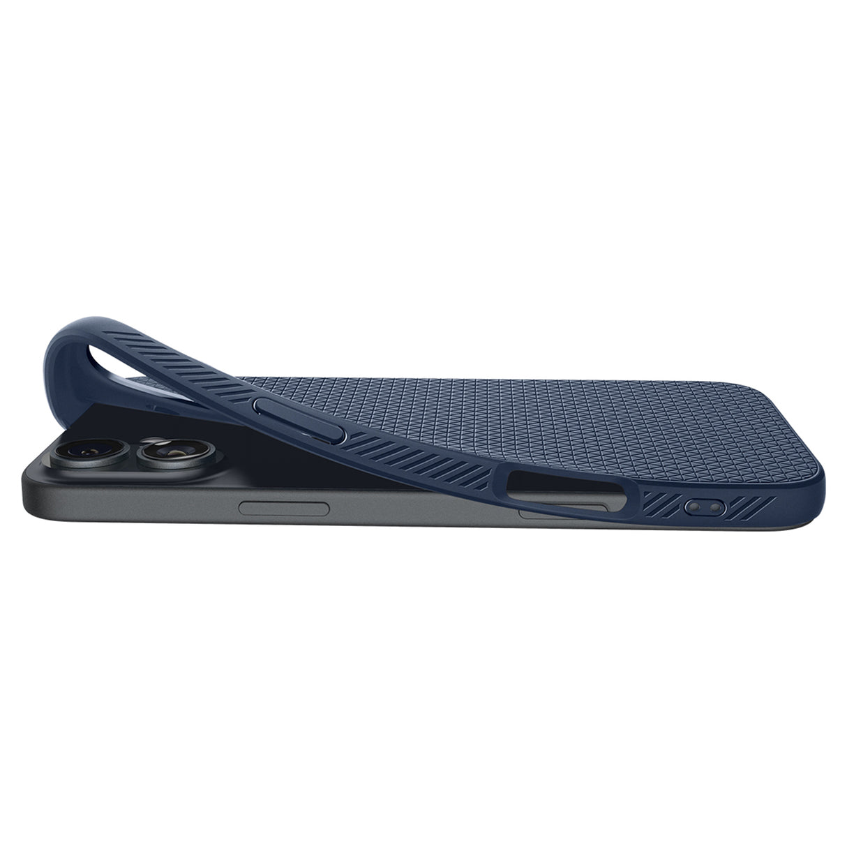 ETUI SPIGEN LIQUID AIR NA IPHONE 16 PLUS - NIEBIESKIE