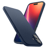 ETUI SPIGEN LIQUID AIR NA IPHONE 16 PLUS - NIEBIESKIE