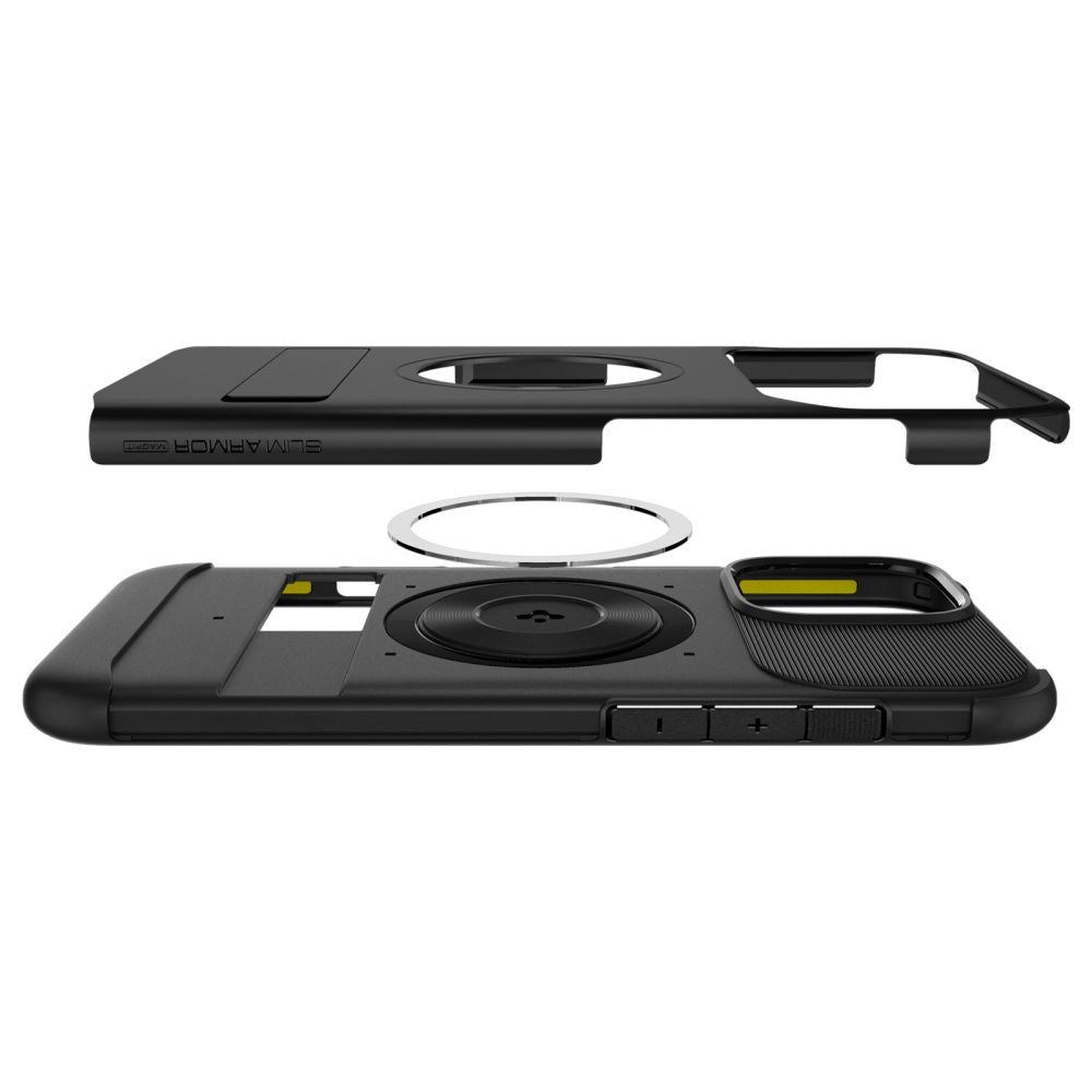 ETUI SPIGEN SLIM ARMOR MAGSAFE NA IPHONE 16 PRO - CZARNE