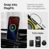 ETUI SPIGEN TOUGH ARMOR MAGSAFE Z PODSTAWKĄ NA IPHONE 16 PRO - ZIELONE