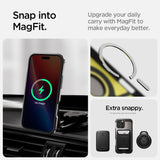 ETUI SPIGEN TOUGH ARMOR MAGSAFE Z PODSTAWKĄ NA IPHONE 16 PRO - GUNMETAL SZARE