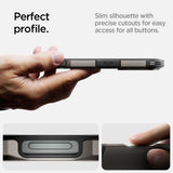 ETUI SPIGEN TOUGH ARMOR MAGSAFE Z PODSTAWKĄ NA IPHONE 16 PRO - GUNMETAL SZARE