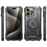 ETUI SUPCASE UB GRIP MAG MAGSAFE NA IPHONE 16 PRO - SZARE
