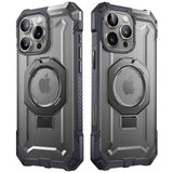 ETUI SUPCASE UB GRIP MAG MAGSAFE NA IPHONE 16 PRO - SZARE