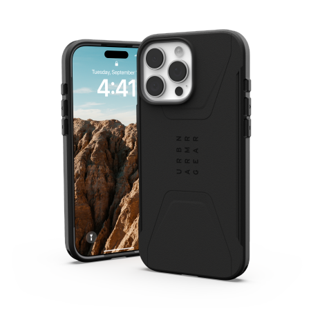 ETUI UAG CIVILIAN MAGSAFE NA IPHONE 16 PRO MAX - CZARNE