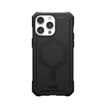 ETUI UAG ESSENTIAL ARMOR MAGSAFE DO IPHONE 15 PRO MAX - CZARNE