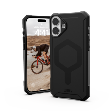 ETUI UAG ESSENTIAL ARMOR MAGSAFE NA IPHONE 16 PLUS - CZARNE
