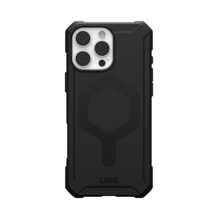 ETUI UAG ESSENTIAL ARMOR MAGSAFE NA IPHONE 16 PRO MAX - CZARNE