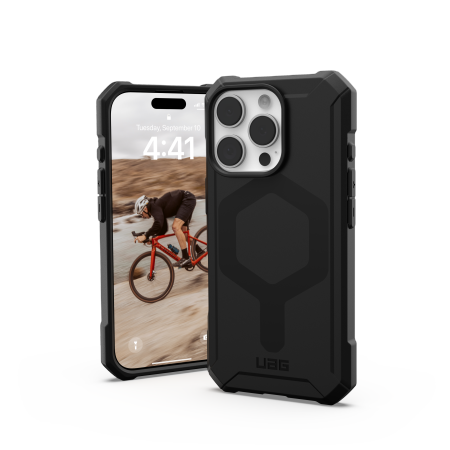 ETUI UAG ESSENTIAL ARMOR MAGSAFE NA IPHONE 16 PRO - CZARNE