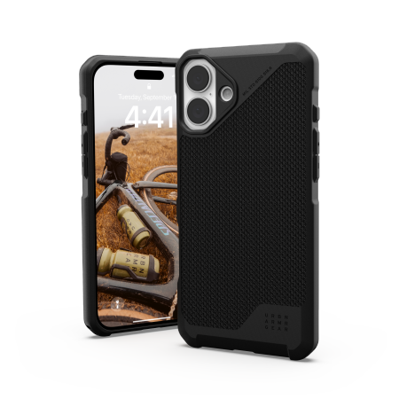 ETUI UAG METROPOLIS LT MAGSAFE NA IPHONE 16 PLUS - CZARNE