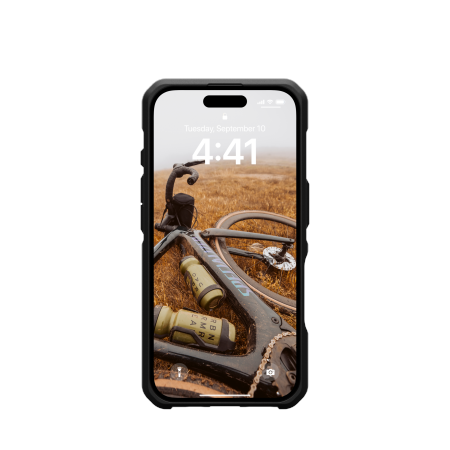 ETUI UAG METROPOLIS LT MAGSAFE NA IPHONE 16 - CZARNE