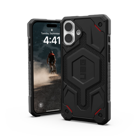 ETUI UAG MONARCH PRO Z MAGSAFE DO IPHONE 16 PLUS - CZARNE