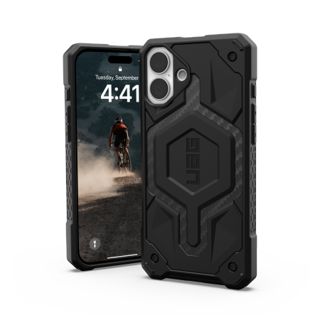ETUI UAG MONARCH PRO Z MAGSAFE NA IPHONE 16 PLUS - CZARNE