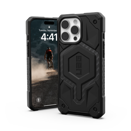 ETUI UAG MONARCH PRO Z MAGSAFE NA IPHONE 16 PRO MAX - CZARNE