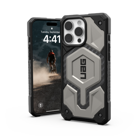 ETUI UAG MONARCH PRO Z MAGSAFE NA IPHONE 16 PRO MAX - TYTANOWE