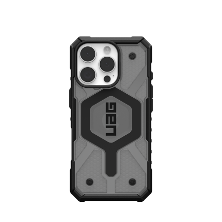 ETUI UAG PATHFINDER CLEAR MAGSAFE NA IPHONE 16 PRO - PÓŁPRZEZROCZYSTE