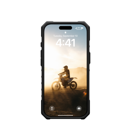 ETUI UAG PATHFINDER CLEAR MAGSAFE NA IPHONE 16 PRO - PÓŁPRZEZROCZYSTE