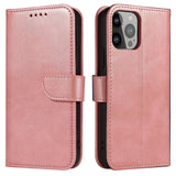 ETUI Z KLAPKĄ I PORTFELEM MAGNET CASE DO SAMSUNG S25 ULTRA - RÓŻOWE