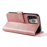 ETUI Z KLAPKĄ I PORTFELEM MAGNET CASE DO SAMSUNG S25 ULTRA - RÓŻOWE