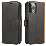 ETUI Z KLAPKĄ I PORTFELEM MAGNET CASE DO SAMSUNG S25 ULTRA - CZARNE