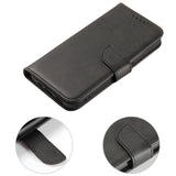 ETUI Z KLAPKĄ I PORTFELEM MAGNET CASE DO SAMSUNG S25 ULTRA - CZARNE