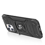 WOZINSKY RING ARMOR ETUI IPHONE 14 PRO PANCERNY POKROWIEC UCHWYT MAGNETYCZNY RING NIEBIESKIE