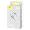 BASEUS GLIMMER KABEL USB-C TYPE-C POWER DELIVERY 100W 1M BIAŁY