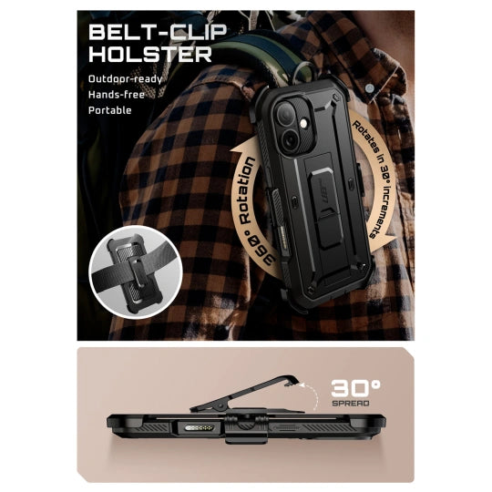 SUPCASE UNICORN BEETLE PRO IPHONE 17 PRO BLACK