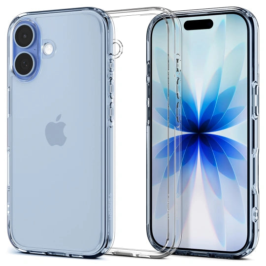 ETUI SPIGEN ULTRA HYBRID IPHONE 17 CRYSTAL CLEAR TRANSPARETNE